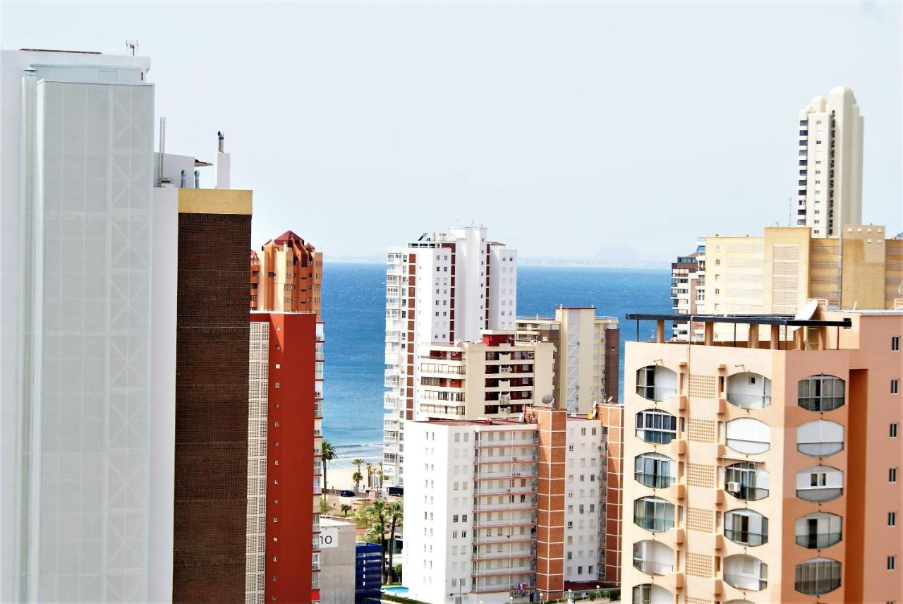 Agustina Seaview In Rincon De Loix -Free Parking, Wi-Fi, Pool, New Air Conditioning, Sea View Leilighet Benidorm Eksteriør bilde