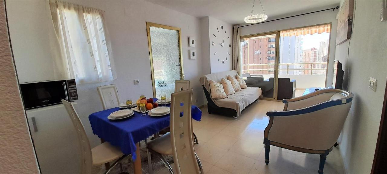 Agustina Seaview In Rincon De Loix -Free Parking, Wi-Fi, Pool, New Air Conditioning, Sea View Leilighet Benidorm Eksteriør bilde