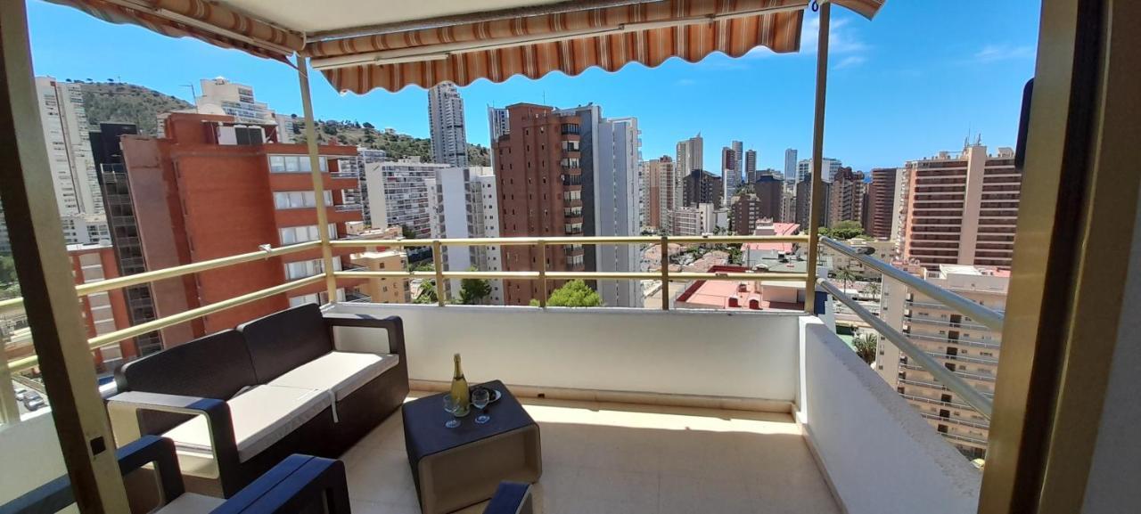 Agustina Seaview In Rincon De Loix -Free Parking, Wi-Fi, Pool, New Air Conditioning, Sea View Leilighet Benidorm Eksteriør bilde