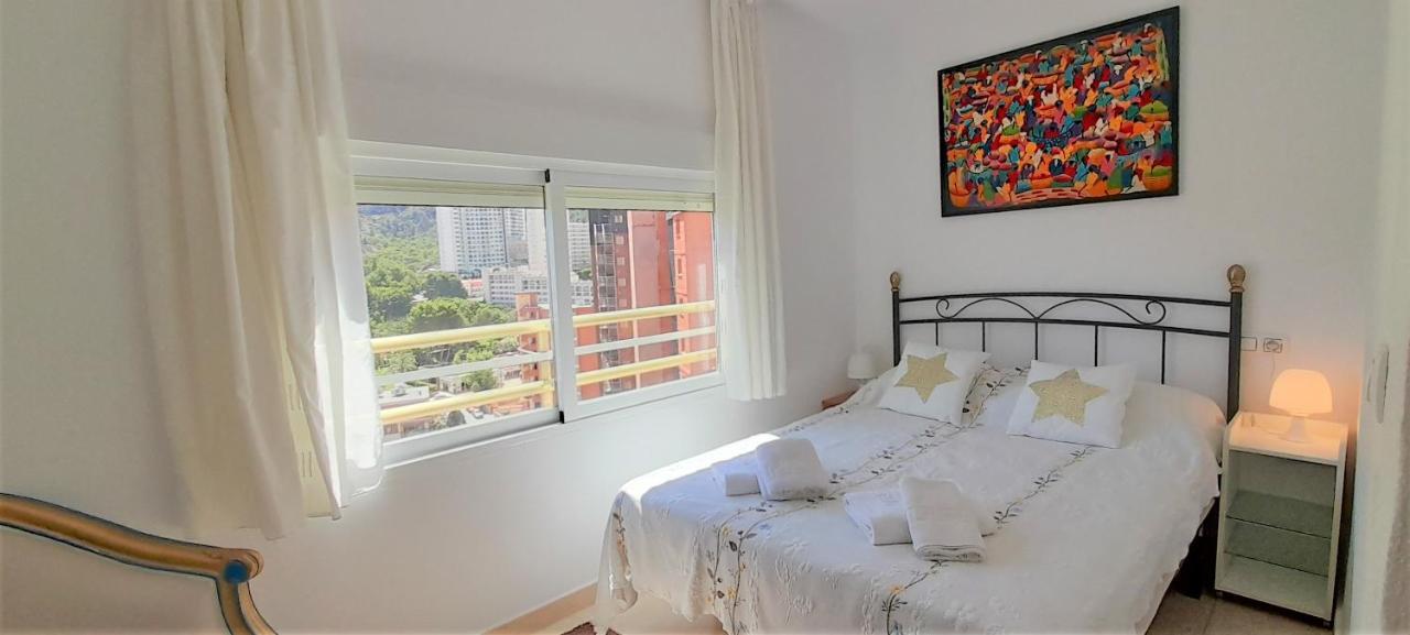 Agustina Seaview In Rincon De Loix -Free Parking, Wi-Fi, Pool, New Air Conditioning, Sea View Leilighet Benidorm Eksteriør bilde