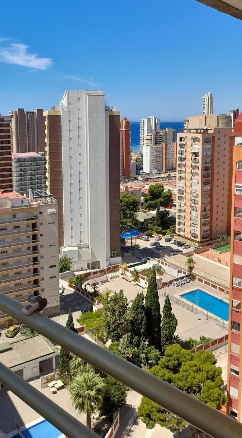 Agustina Seaview In Rincon De Loix -Free Parking, Wi-Fi, Pool, New Air Conditioning, Sea View Leilighet Benidorm Eksteriør bilde