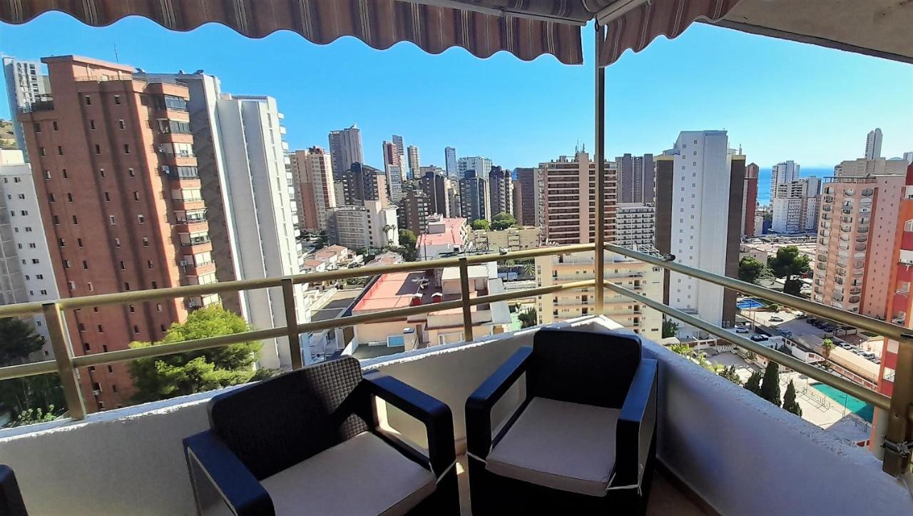 Agustina Seaview In Rincon De Loix -Free Parking, Wi-Fi, Pool, New Air Conditioning, Sea View Leilighet Benidorm Eksteriør bilde