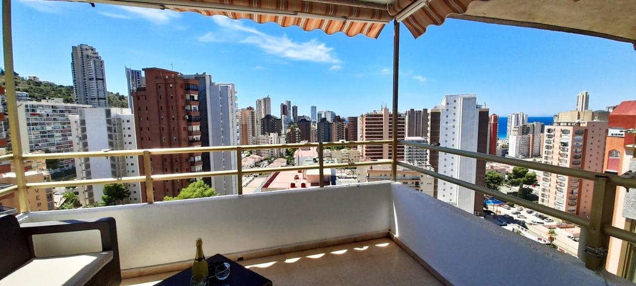 Agustina Seaview In Rincon De Loix -Free Parking, Wi-Fi, Pool, New Air Conditioning, Sea View Leilighet Benidorm Eksteriør bilde